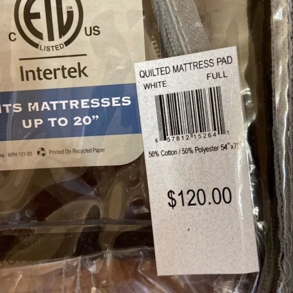 Quilted Electric Full Mattress Pad